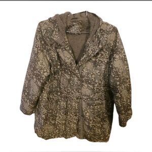 LL Bean Camouflage Pattern Multicam Camo Padded Mountain Parka/Shell Jacket 1X